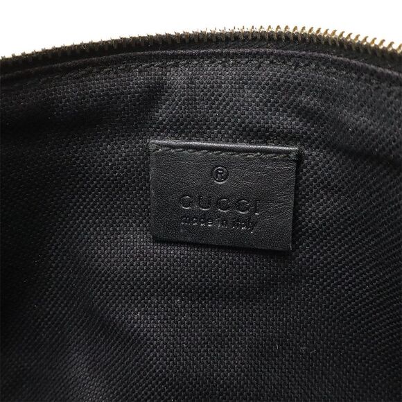 Gucci GG Canvas Leather Tote Bag